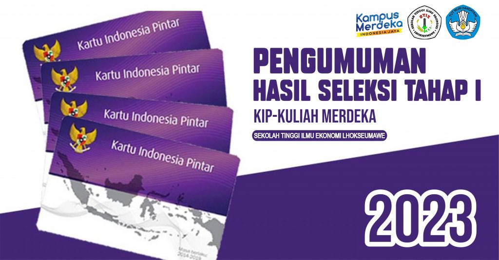 PENGUMUMAN HASIL SELEKSI JALUR MAHASISWA KIP KULIAH-MERDEKA TAHUN TAHUN ...